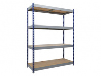 Стеллаж SB 200x152x61/4 — габариты 2000х1537х621 мм, нагрузка до 2100 кг