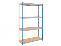 Стеллаж SB 250x152x51/4 — габариты 2500х1537х518 мм, нагрузка до 2100 кг